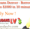 Payday Loans Denver - Borrow Cash Up to $1000 in 10 minutes