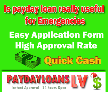 Is payday loan really useful for Emergencies