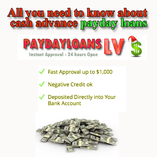 cash advance payday loans