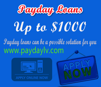 Payday loans can be a possible solution for you