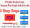 3 months payday loans online