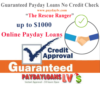 Guaranteed Payday Loans No Credit Check